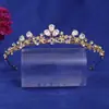 Coroa Pequena de Cristal Zircônia AAA Estilo Coreano para Noiva, Presente de Casamento ou Aniversário para Mulheres, Acessórios de Cabelo, Venda Direta da Fábrica