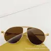 Óculos de Sol de Designer Luxuosos Masculinos e Femininos Estrelas Tendência Europeia e Americana Óculos de Sol Estilo Aviador Retrô Óculos de Moda 40180