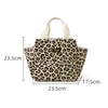Nueva bolsa isotérmica de gran capacidad, bolsa de almuerzo de moda portátil para el trabajo, bolsa de almuerzo de picnic portátil acolchada en forma de corazón