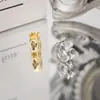 Elegantes Clips para Orejas Estilo Francés para Mujer, Nuevo Diseño Simple y Lujoso, Puños de Oreja de Alta Gama, Aretes sin Perforación, Accesorios para Orejas Únicos y de Nicho