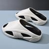 Sandalias Slip-On para Hombre para Uso Exterior, Resistentes al Desgaste, Aumentan la Altura, Resistentes al Olor, Sandalias de Verano, Antideslizantes, Versátiles, Bloque de Color, Pantuflas Cómodas