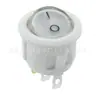 Interruptor con Forma de Barco Certificado Americano ETL Rocker Redondo Botón KCD1 Interruptor de Encendido/Inicio de 3 Pines con Luz