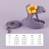 Nueva correa de flores para gato, arnés estilo chaleco para perro, venta al por mayor de artículos para mascotas, tienda de mascotas, gatito ragdoll
