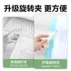 Carpeta de Archivo Deli Giratoria de Apertura Lateral de PP, Carpeta Plegable Transparente para Papel A4, Carpeta para Exámenes de Estudiante A5, Carpeta para Informes A3