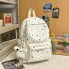 Mochila ShuaiMijia para Estudiantes Universitarios - Mochila Nueva de Nicho de Alto Estilo con Gran Capacidad para Uso Escolar y Salidas de Chicas