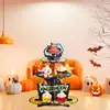 Estante para pasteles transfronterizo de papel, bandeja de tres pisos, estante para pasteles tridimensional de varias capas, suministros de decoración para diseño de fiestas temáticas