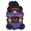 Parches de Halloween de PVC de goma blanda transfronterizos, accesorios de muñeca plana, decoraciones para llaveros, componentes de adorno para bricolaje