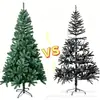 Directamente del fabricante, árboles de Navidad artificiales de 6 pies, 7 pies, 8 pies, árboles de Navidad con ramas que se atan automáticamente para decoración navideña de hoteles y centros comerciales