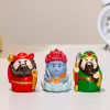 Doce Signos del Zodiaco Dibujos Animados Buda Muñeco de Resina Adornos Zhong Kui Escritorio Estación de Trabajo Hada Decoración Adornos