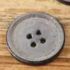 Névoa da Manhã Produto Novo de Alta Qualidade Primavera/Verão Botão de Quatro Furos Fosco Material Natural de Chifre Acessórios para Casacos e Calças