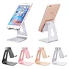 Aleación de Aluminio Soporte Universal para Teléfono Móvil y Tableta Escritorio Plegable Simple Perezoso Metal Imprimible Logo de Regalo Plegable Portátil