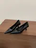 Zapatos de Otoño para Mujer Four Seasons 2026 con Tacones de Aguja y Puntas Finas, Tallas 35-40