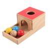 Materiales didácticos Montessori educación temprana juguetes educativos para bebés y niños pequeños caja de monedas con forma de emparejamiento educativo 0-2-3 años