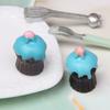 Acessórios de bolo de comida e brincadeira estrela simulada creme copo de papel bolo casa de bonecas diy decoração acessórios de brinquedo