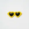 Óculos de Amor em Resina Acessórios para Brinquedo de Pelúcia DIY Chaveiro de Boneca Capa de Celular Vasos Materiais Criativos