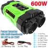 Inversor 200W300W500W12V220V/110V Enchufe Estándar Europeo y Americano Estándar Brasileño 4 USB Carga Rápida Pantalla