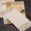 Papel de flor batik Xuan papel de caligrafia minúscula papel de trabalho de impressão antiga papel de caligrafia papel timbrado antigo antigo