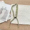 Bufanda de Seda Fina a Cuadros Fresca de Nuevo Estilo, Bufanda para Cuello de Camisa Diaria, Cinta Decorativa Ligera y Transpirable, Accesorio para Mujer