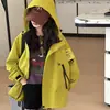 Chaqueta Cortavientos Impermeable para Exteriores Nueva de Otoño 2026 para Niñas, Abrigo Versátil Casual para Senderismo para Niños Mayores