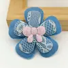 Novo Tecido Jeans Renda Coração Borboleta Acessórios de Joias DIY Acessórios de Cabelo Presilhas de Cabelo Materiais Auxiliares Acessórios para Roupas Sapatos e Chapéus