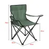 Camping al Aire Libre Transfronterizo Barbacoa Portátil Reposabrazos Respaldo Silla Plegable de Playa Silla de Pesca Silla Herradura Plegable Portátil