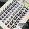 Cílios Fofos Premium Little Shinzi Cílios Postiços Espessos Naturais Estilo Chinês Série Raposa Iniciante Autoadesivo Cacho Único