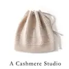 Chapéu Lenço de Tricô Simples em Cashmere Dois em Um Chapéu Pulôver Outono Inverno Novo Estilo Feminino Quente Tricô Chapéu Solto