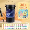 Marcador de Brillo de Dos Colores de Doble Punta Pluma de Acuarela de Punta Suave para Cuadernos Especial Pincel de Brillo para Niños No Tóxico y Lavable