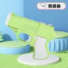 Famoso de internet encendedor de pistola inflable de llama azul de paso directo, estilo personalidad a prueba de viento, estuche para cigarrillos, regalo creativo con forma de pistola de famoso de internet para novio