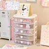 Caixa de Armazenamento de Mesa Suporte para Livros Estilo Ins Simples Desenho Animado Fofo Dormitório de Estudante Organizador de Provas Quadro de Escrita Caixa de Armazenamento