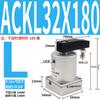 Cilindro Neumático X180 Grados Sujeción Rotativa Src25 Ángulo Ack32/40/50/63*90R/L Cilindro Rotativo