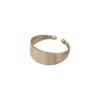 Pulsera abierta de línea multicapa de estilo africano transfronterizo europeo y americano, personalidad exagerada, metal geométrico cepillado en forma de C
