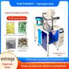Máquina de Embalagem de Parafusos, Máquina de Embalagem Totalmente Automática para Acessórios de Móveis, Máquina Multifuncional de Contagem e Embalagem de Parafusos de Bucha de Expansão