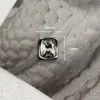 Joyería Casual de Diamantes Cuadrados, Accesorios de Aleación de Diamante Único de Alta Transparencia para DIY de Gama Alta, Pendientes Personalizados, Accesorios para el Cabello, Accesorios Hechos a Mano