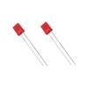 Fabricante de Shenzhen Lámpara LED Cuadrada 257 Perla de LED de Pin Corto Enchufe Directo LED Diodo Emisor de Luz 234mm Perla de Luz Roja