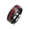 Europa y Estados Unidos dominantes anillo biselado para hombre con incrustaciones de dragón acero de titanio acero inoxidable anillo de dragón para parejas adornos para hombre