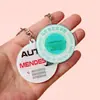 Llaveros acrílicos personalizados para la temporada de graduación como regalos conmemorativos, llaveros personalizados específicos de la clase y llaveros personalizados como recuerdos del alma máter.