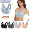 Talla grande Sujetador Deportivo Sin Marca de Seda de Hielo Ropa Interior Femenina Push-up Anticaída Paramilis Soporte Superior Sujetador Sexy