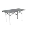 Mesa Plegable Gruesa Mejorada para Exteriores Transfronteriza 150 kg de Carga Mesa Portátil Plegable para Camping, Puesto, Barbacoa, Rollo de Huevo