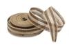 Cor misturada tecido peixe cânhamo de seda 2,5 cm peixe natural cânhamo de seda diversidade de cores diy decoração de casa simples retro