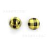 Novo Recipiente Redondo de 16mm Cor de Madeira Contas para Crianças diy Floco de Neve Pied-de-poule Pingente Decorativo Acessórios de Joias de Madeira