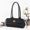 Bolsa Transfronteiriça Estilo Xiaoxiangfeng com Padrão de Losangos e Cristais, Bolsa de Ombro Pequena para Baguete, Bolsa Feminina de Grande Capacidade, Leve, Luxo, Moda, Versátil, para o Dia a Dia, Ombro Único, de Mão, Feminina