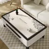 Tapete Minimalista para Mesa de Centro 2026 Novo Modelo Luxo Leve Toque de Alto Padrão Sala de Estar Estilo Ins Específico para Mesa de Centro Impermeável e à Prova de Óleo Toalha de Mesa