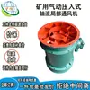 Ventilador Axial de Flujo Local a Presión a Prueba de Explosiones para Minería Fqc No 5.0 Adopta un Ventilador de Bajo Ruido.