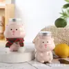Directamente del Fabricante, Lindos Vasos Desechables para Llevar de Té de Leche para Mascotas, Vasos de Cerdo, Vasos para Té de Leche de 350 ml/500 ml