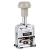 Deli 77333 Máquina Automática de Números de Três Dígitos Máquina Codificadora de Números Automática com Salto de Dois Dígitos Máquina Digital Manual de Metal Contabilidade