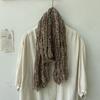 Nova chegada da primavera lenço floral pastoral artístico retrô casual algodão e linho estampado com flores lenço fino xale