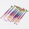 Também colorir cross-border pequeno 10 sereia pincel pincel conjunto Amazon explosões multi-funcionais pincel ferramentas de maquiagem em estoque