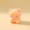 Criativo Cartoon Flocking Yun Meng Meng Acessórios para bonecas de grãos Saco cego vivo Caixa cega Decorações para mesa de escritório Pequenos ornamentos