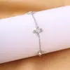Pulsera Nueva y de Moda de Cuatro Hojas con Microincrustaciones de Lujo para Mujer, Moda Coreana y Japonesa, Popular entre Influencers, Joyería de Alta Gama